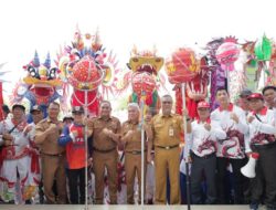 Pemkab Ketapang Terima Panita Cap Go Meh Beserta Arakan Naga Dan Barongsai