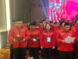 Melalui Konferda-Konfercab, Mateus Yudi Terpilih Menjadi Ketua DPC PDI Perjuangan Kabupaten Ketapang