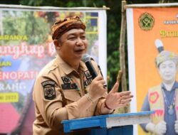 Sekda Resmikan Rumah Adat Dayak Senopati Rampai Bakah Sengkrinang