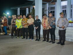 Wabup Farhan Lepas Lomba Karnaval Obor, Lampion dan Drumband Pramuka Ketapang