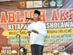 Wakil Bupati Ketapang Hadiri Tabligh Akbar Ketapang Bersholawat Bersama Majelis Shilawat Darul Murtadha