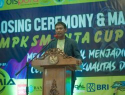 Wakil Bupati Ketapang Hadiri Penutupan SMANTA CUP Seri II Tahun 2023
