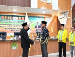 Wakil Bupati Ketapang Lepas Kafilah Untuk Mengikuti MTQ XXXI Tingkat Prov. Kalbar di Sanggau