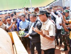 Lounching Program Inpres Penanganan Jalan Pesaguan – Kendawangan di Hadiri Wakil Bupati Ketapang