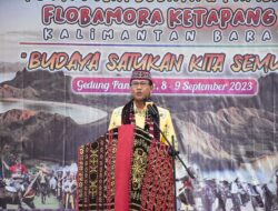 Wakil Bupati Kerapang Secara Resmi Menutup Pentas Seni Budaya dan Pameran Flobamora Ketapang ke – 1 Tahun 2023