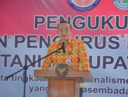 SEKDA Ketapang Hadiri Pelantikan PERHIPTANI Kabupaten Ketapang.
