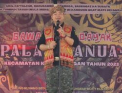 Sekda Ketapang Buka Gawai Dayak Bapalas Benua IV Kecamatan Kendawangan