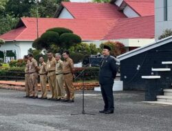 Begini instruksi Sekda Ketapang saat pimpin Apel pagi