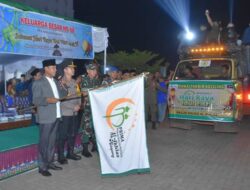Wabup Ketapang Lepas Pawai Malam Takbiran