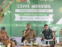 Bahas Program OPLAH, Sekda Coffe Morning Bersama Dandim 1203 Ketapang