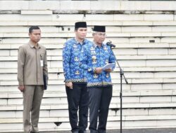 Martin Rantan Pimpin Apel Pagi Gabungan ASN