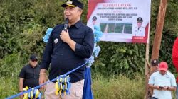 Resmikan Proyek Jalan Pelang-Sungai Kepuluk, Bupati Ketapang: Kita Ingin Jalan Ini Dapat Digunakan Dalam Jangka Panjang