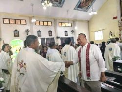 Komitmen Pembangunan yang Adil bagi Semua Golongan, Bupati Ketapang Menghadiri Pentahbisan Imam Gereja Katolik Paroki Santo Martinus