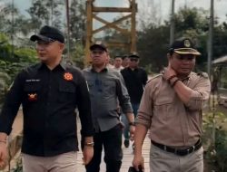 Pembangunan Jembatan Rangka Baja Riam Dilanjutkan, Bupati Ketapang Optimis Rampung Akhir Tahun 2026