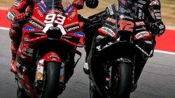 Saling Sikut di Kecepatan 300 Km/Jam: Drama Kontak Fisik Marc Marquez vs Marco Bezzecchi Guncang GP Aragon 2026
