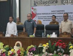Wakil Bupati Ketapang Hadiri Rapat  Paripurna Pandangan Umum Fraksi DPRD Terhadap RAPBD 2027